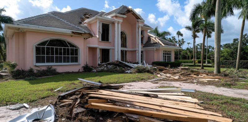 Storm Damage Repair detail